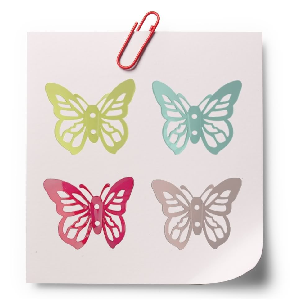 butterfly metal wall hooks pink blue yellow taupe dutch by design nursery kids children's room