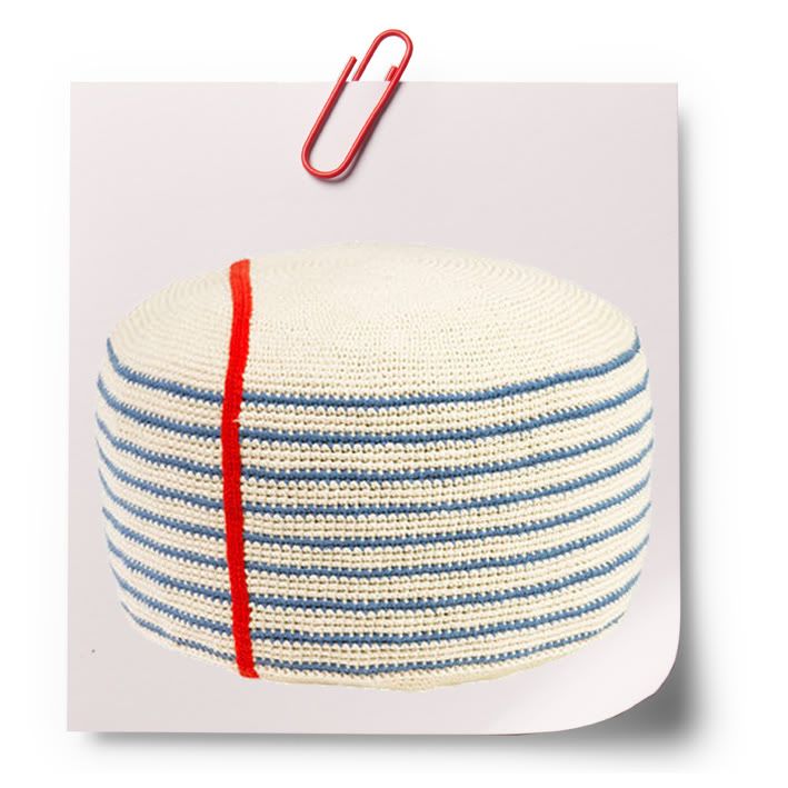 notepad pouffe lined paper notebook striped ruled stool seat footstool made in design madeindesign crochet crocheted anne claire petit baby style file babystylefile