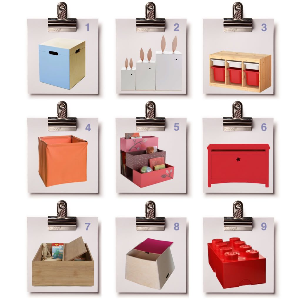stylish modern toy boxes