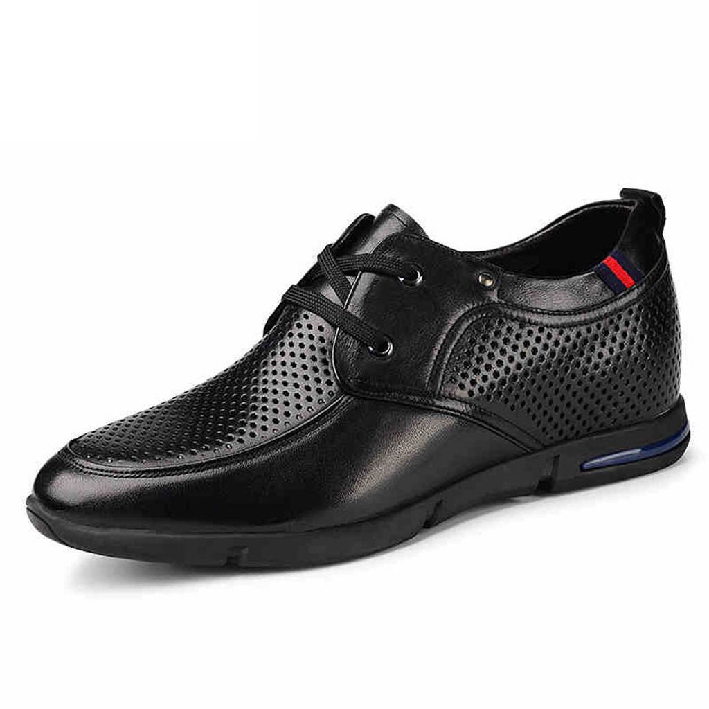 G5736 black ventilated sandals