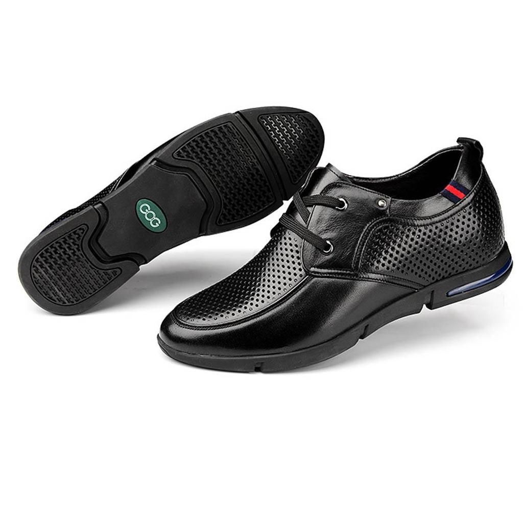 G5736 black ventilated sandals