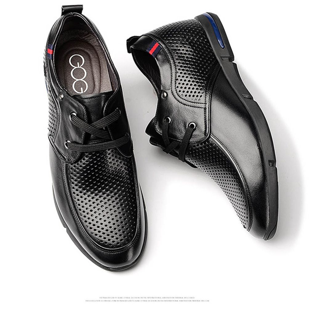 G5736 black business elevator shoes