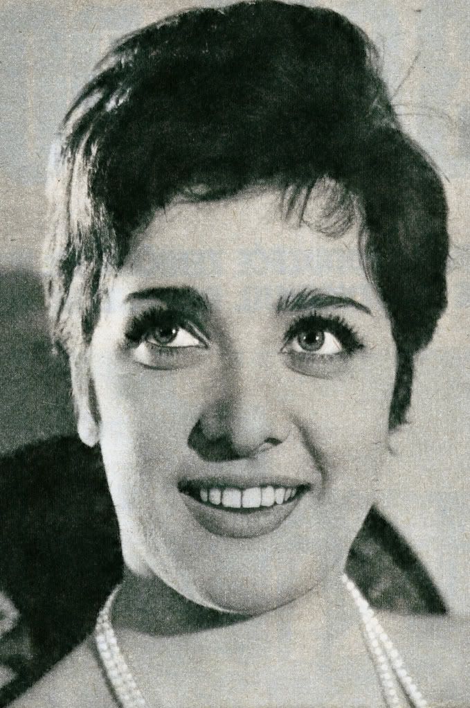 Lola Novaković Luxembourg 1962. Eurovision Song Contest Photo by