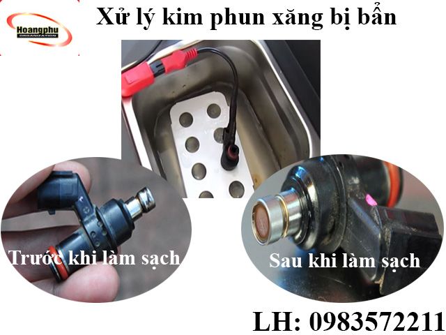 Xử lý kim phun xăng bị bẩn