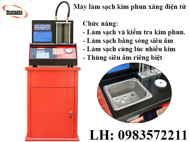 Máy vệ sinh kim phun xăng điện tử