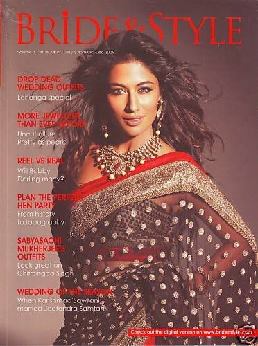 Chitrangada Singh Bride & Lifestyle Magazine Cover Scan