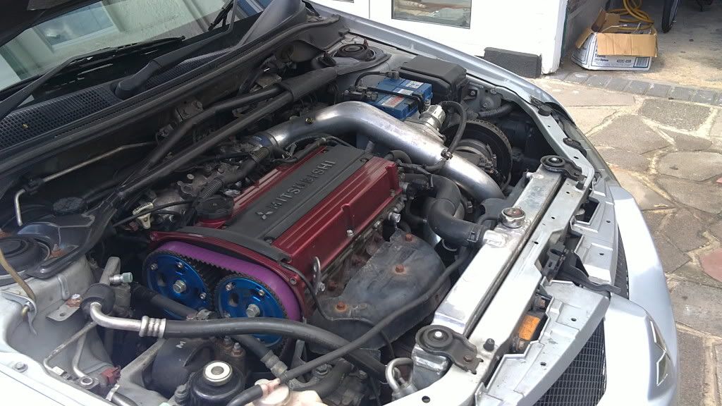 EVO 8 engine bay clean Detailing World