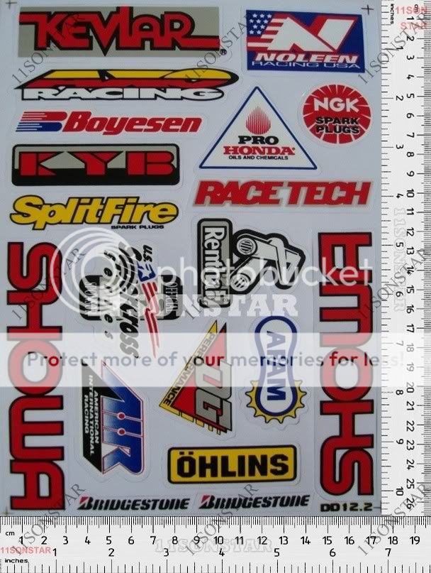   suzuki moto cross kit enduro casque Autocollant sticker