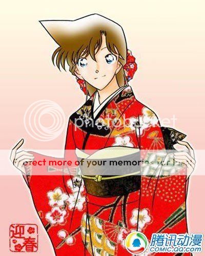 新春快乐!美艳的和服妹子贺新年