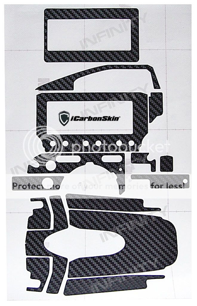 3M Di NOC CARBON FIBER RADIO SKIN FOR AIRTRONICS / SANWA M11X