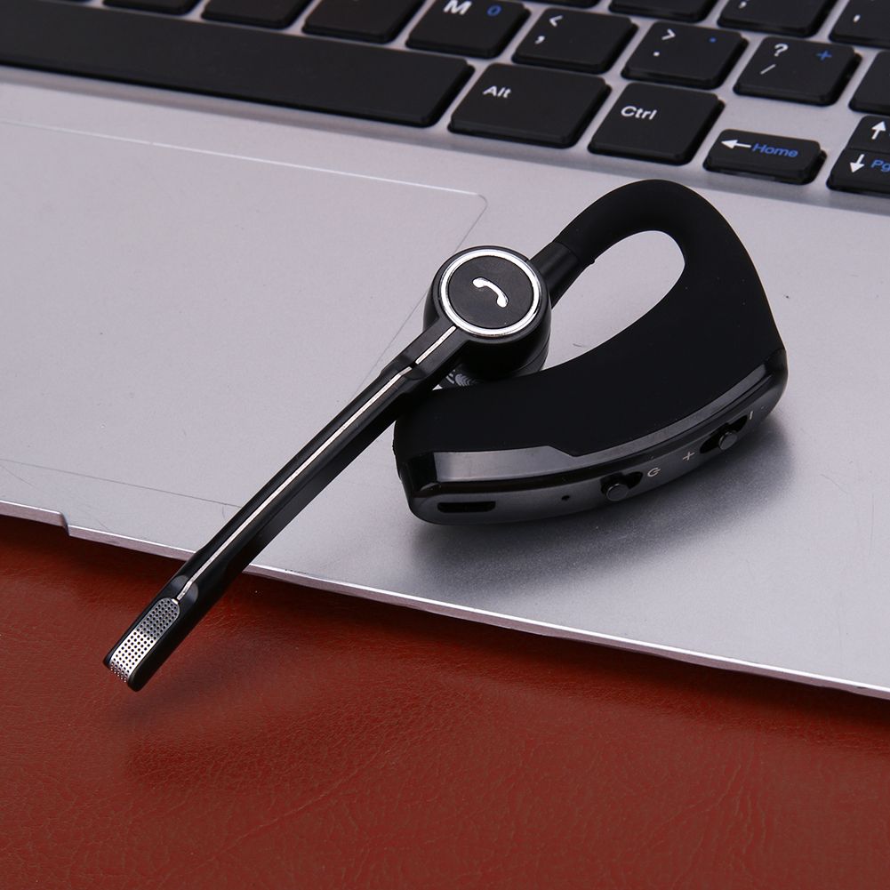 Handfree Bluetooth Headset Headphone Stereo Music Earbud w/ Noise